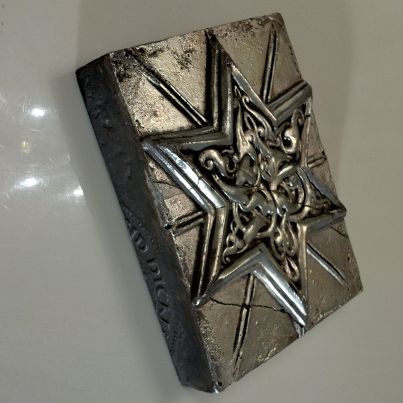 Sid Dickens S-207 Memory-Block tile, silver "Star of Zanzibar" *Rare & Retired* - Picture 7 of 8